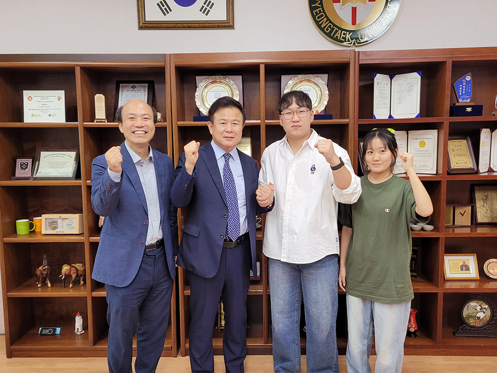 총장과 학생대표 간 간담회 진행