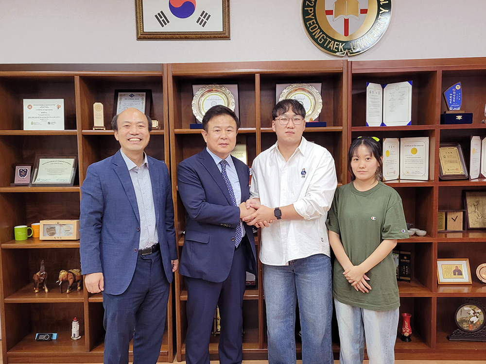 총장과 학생대표 간 간담회 진행