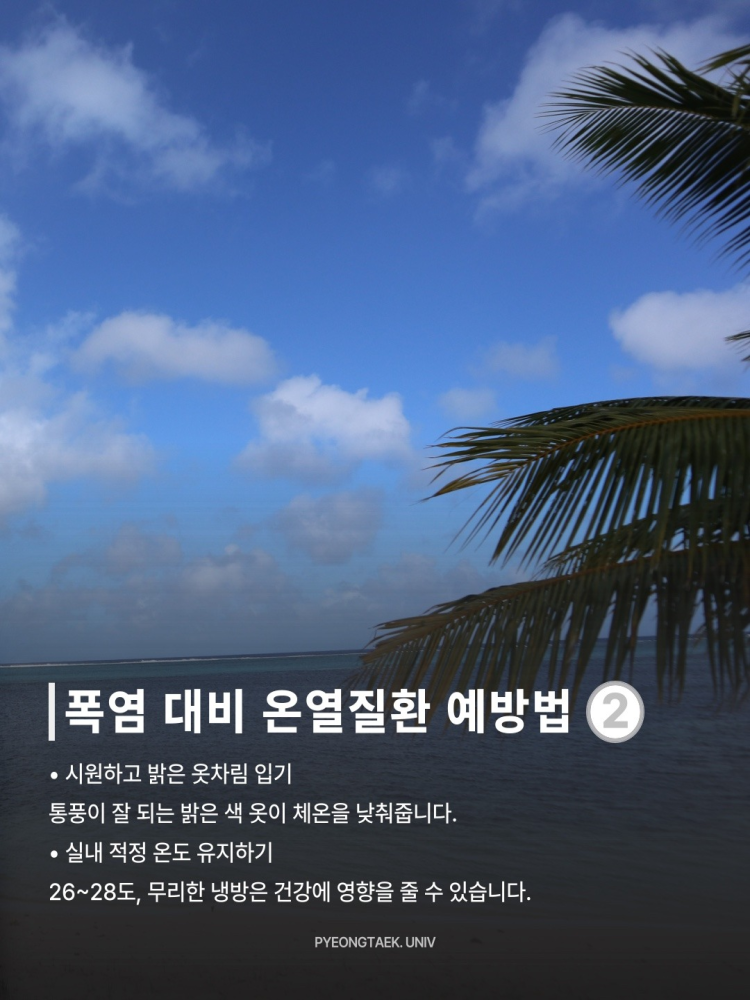 온열질환 예방법2