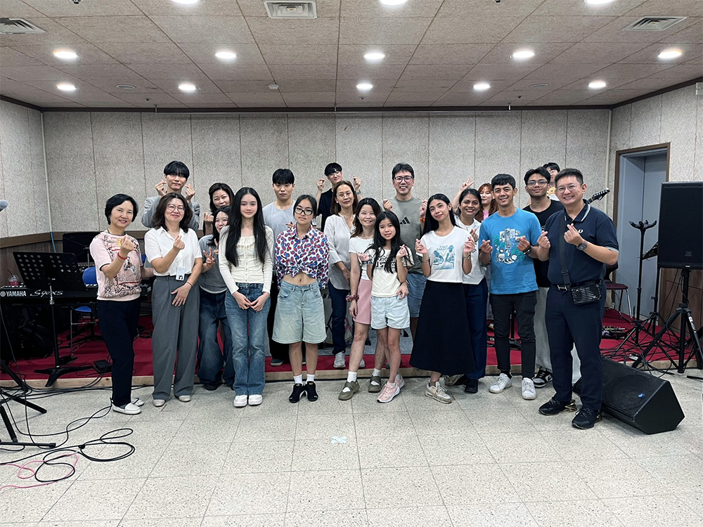 다국적 외국 학생 대상 ‘캠퍼스 투어 및 미니콘서트’ 개최